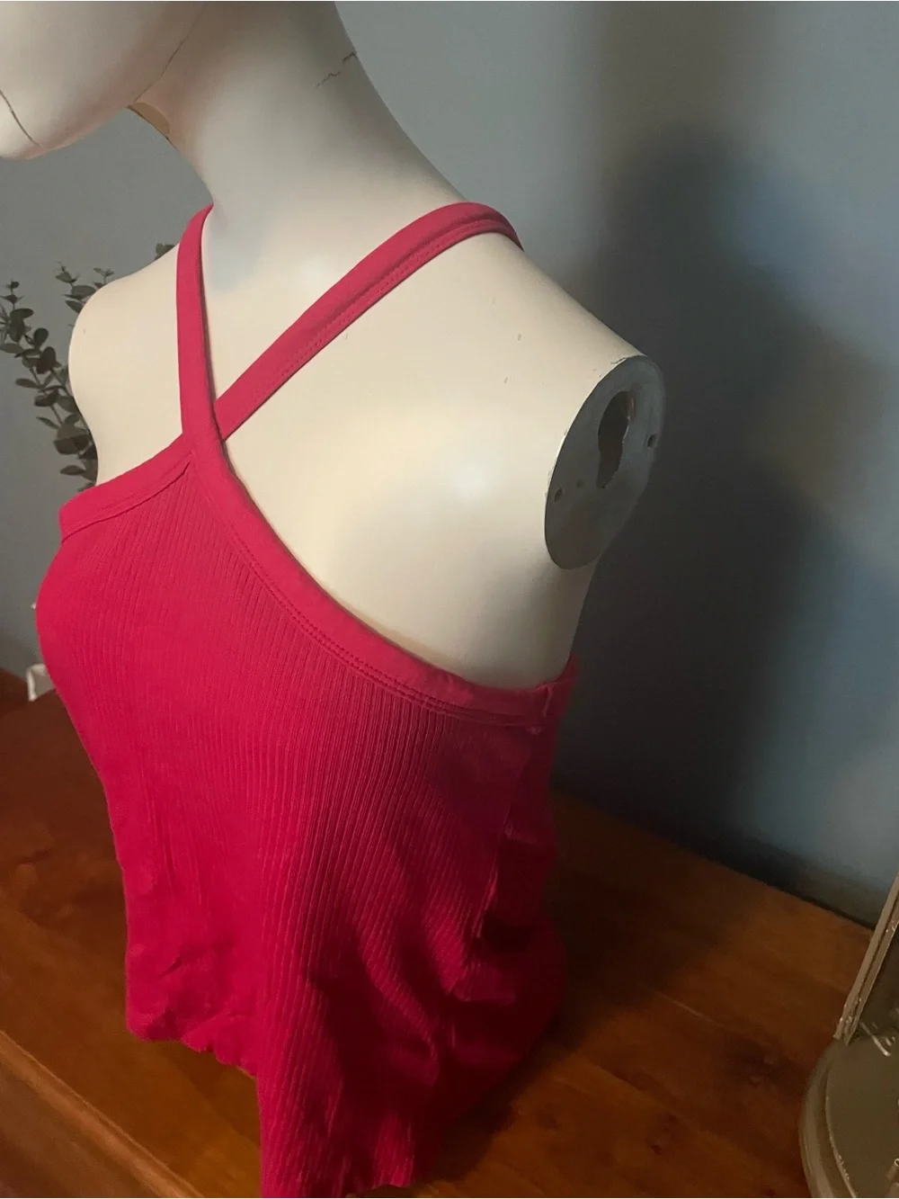 Old Navy Women's Fitted Rib-Knit Halter Tank Top.  Size 2x